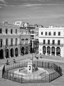 Fuente de la Plaza Vieja. Habana Vieja. Foto: Tomás Inda Barrera